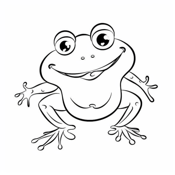 Step by step drawing of a frog-saigonsouth.com.vn