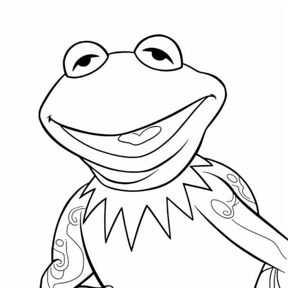 kermit the frog drawing